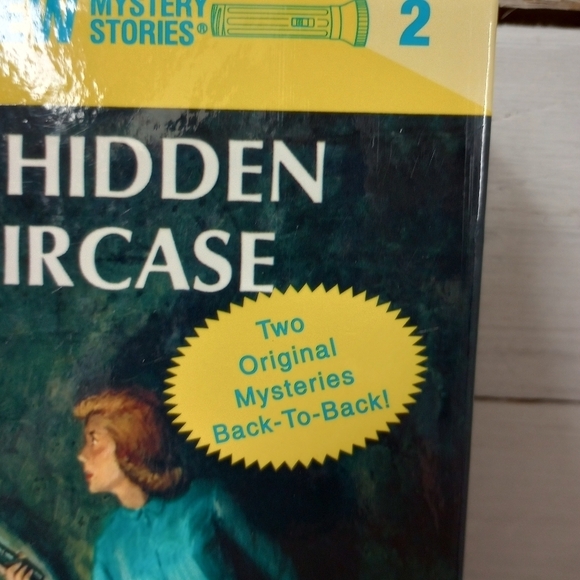 The Hidden Staircase, The Secret of the Old Clock, Pair of Nancy Drew Mysteries - Picture 3 of 9